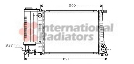 Radiator racire motor