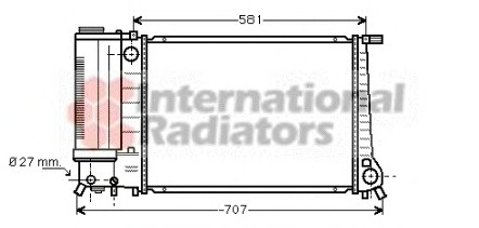 Radiator racire motor