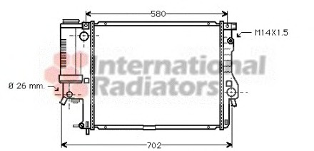 Radiator racire motor