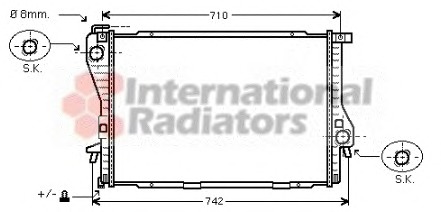 Radiator racire motor