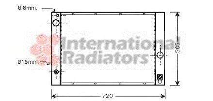 Radiator racire motor