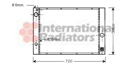 Radiator racire motor