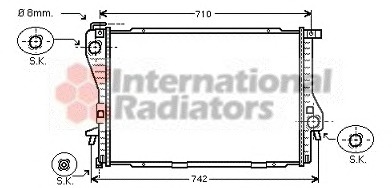 Radiator racire motor