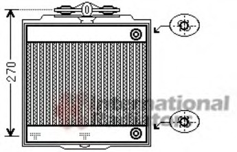 Radiator racire motor