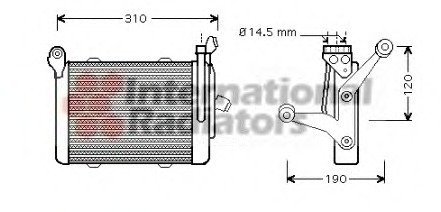 Radiator ulei