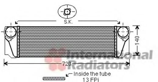 Intercooler compresor