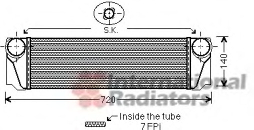 Intercooler compresor