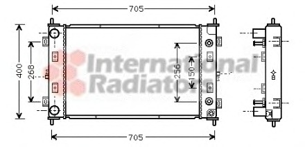 Radiator racire motor