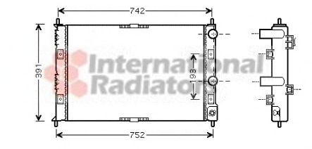 Radiator racire motor