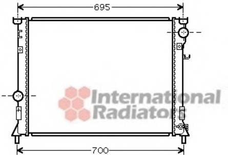 Radiator racire motor