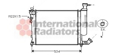 Radiator racire motor