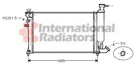 Radiator racire motor