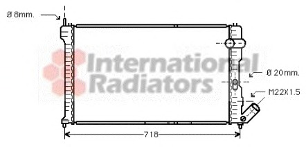 Radiator racire motor