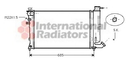 Radiator racire motor