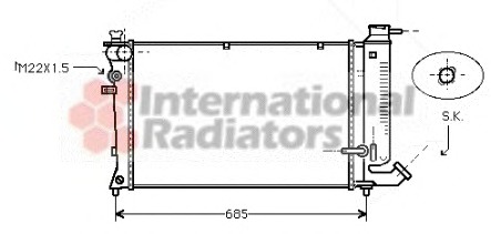 Radiator racire motor