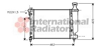 Radiator racire motor