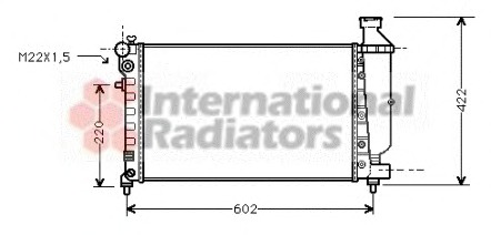 Radiator racire motor