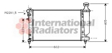 Radiator racire motor