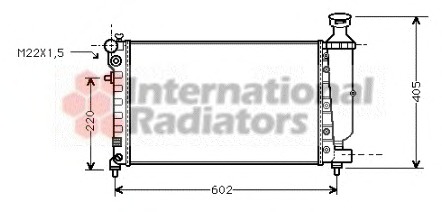 Radiator racire motor