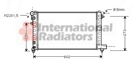 Radiator racire motor