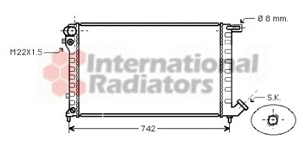 Radiator racire motor