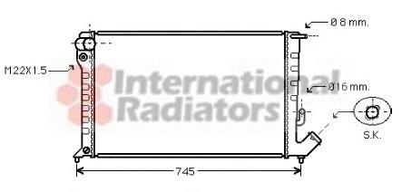 Radiator racire motor