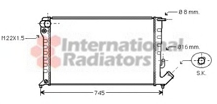 Radiator racire motor