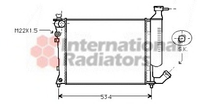 Radiator racire motor