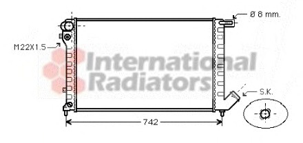 Radiator racire motor