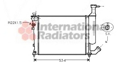 Radiator racire motor