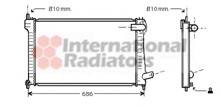 Radiator racire motor