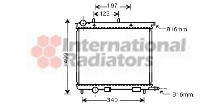 Radiator racire motor