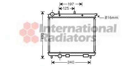 Radiator racire motor