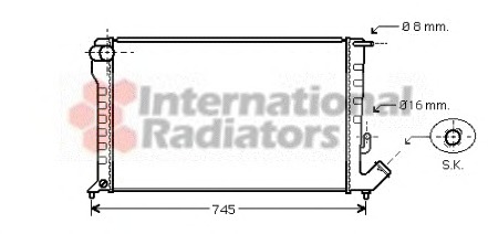 Radiator racire motor