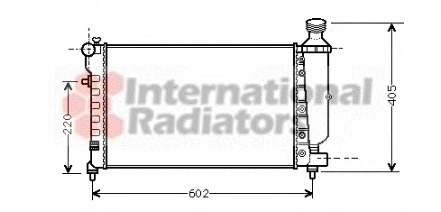 Radiator racire motor