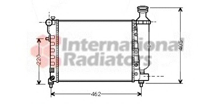 Radiator racire motor