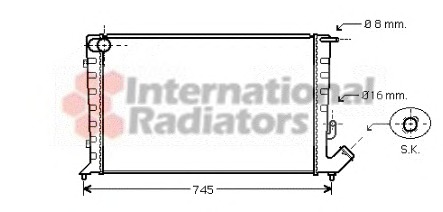 Radiator racire motor