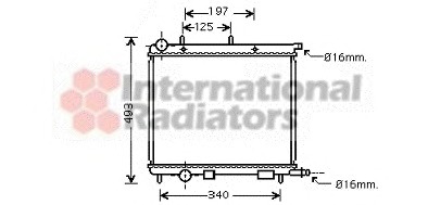 Radiator racire motor