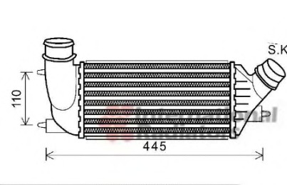 Intercooler compresor