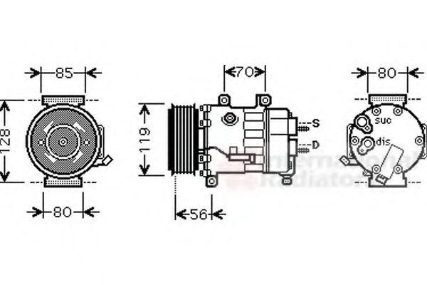 Compresor aer conditionat