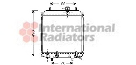 Radiator racire motor