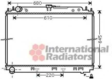 Radiator racire motor