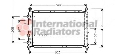 Radiator racire motor