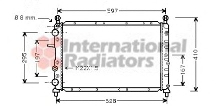 Radiator racire motor