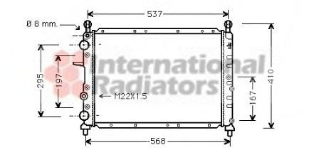 Radiator racire motor