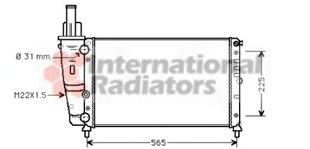 Radiator racire motor