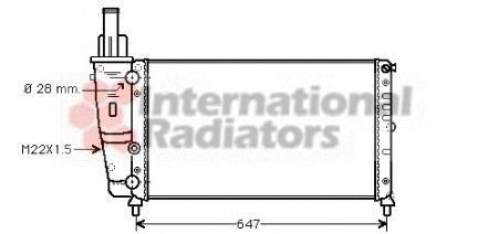 Radiator racire motor