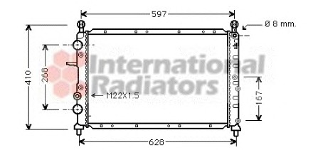 Radiator racire motor