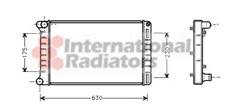 Radiator racire motor