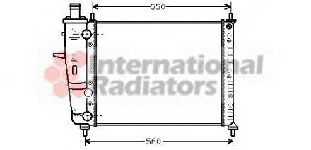 Radiator racire motor